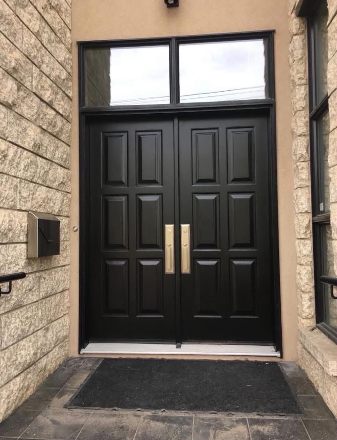 Custom wood door project