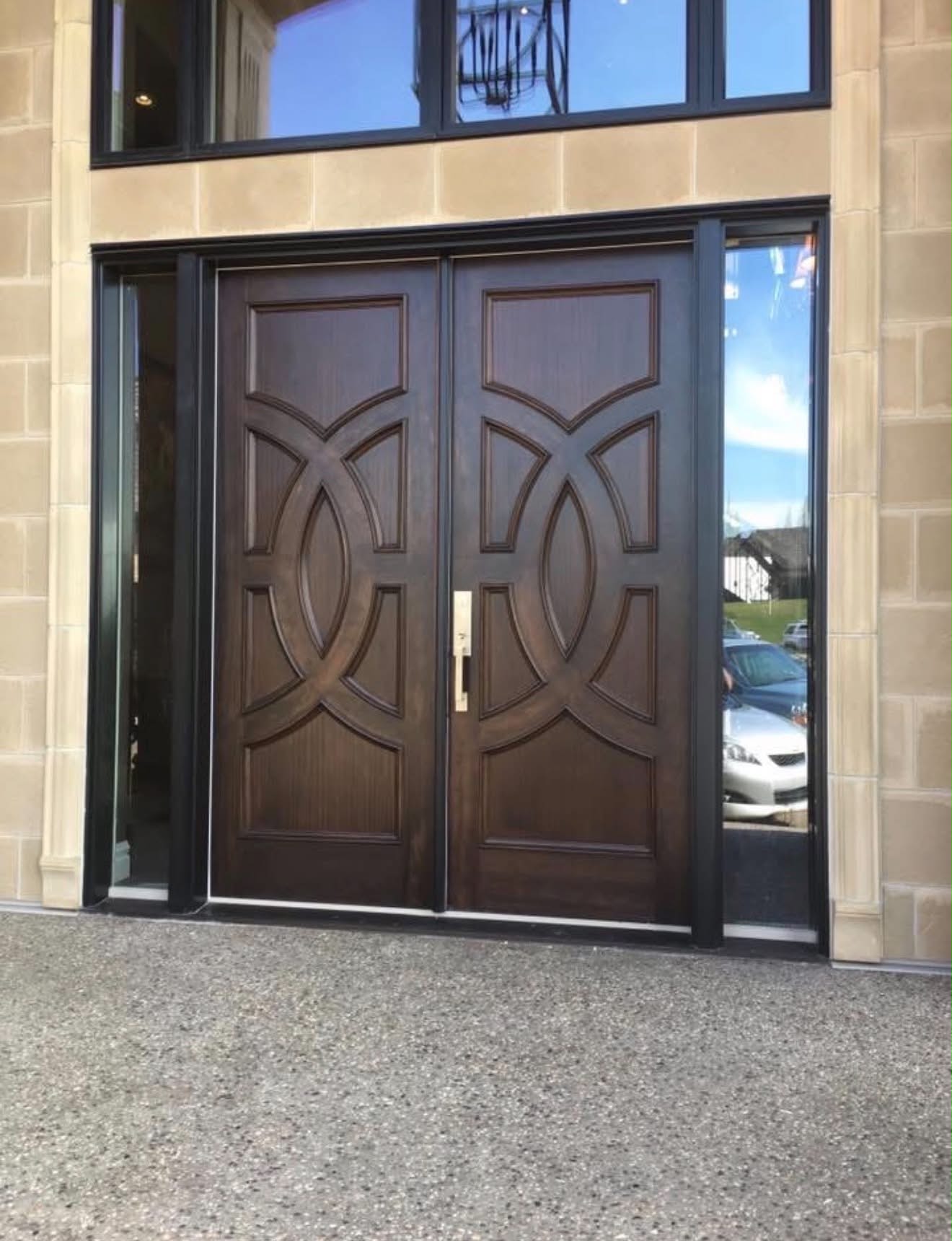 Custom wood door project